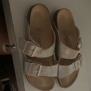 iredcent birkenstocks pastel rainbow